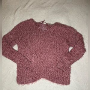 Knox Rose Lace Back Sweater